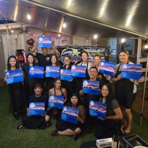 Private birthday paint party