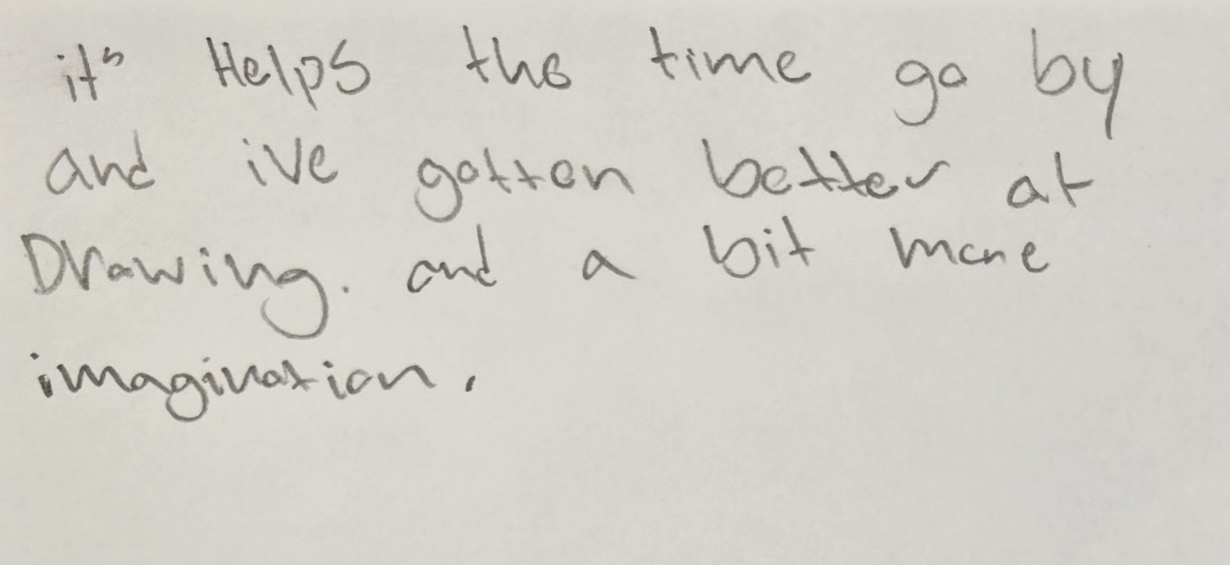 Student Reflection